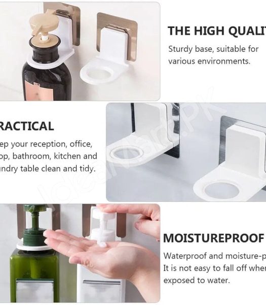 wall-mount-shampoo-soap-dispenser-holder-with-adhesive-back-for-bathroom-shower-storage-product-image