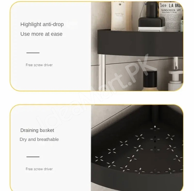 2-layer-breathable-triangle-corner-organizer-large-capacity-bathroom-storage-rack-for-toiletries-essentials-product-image