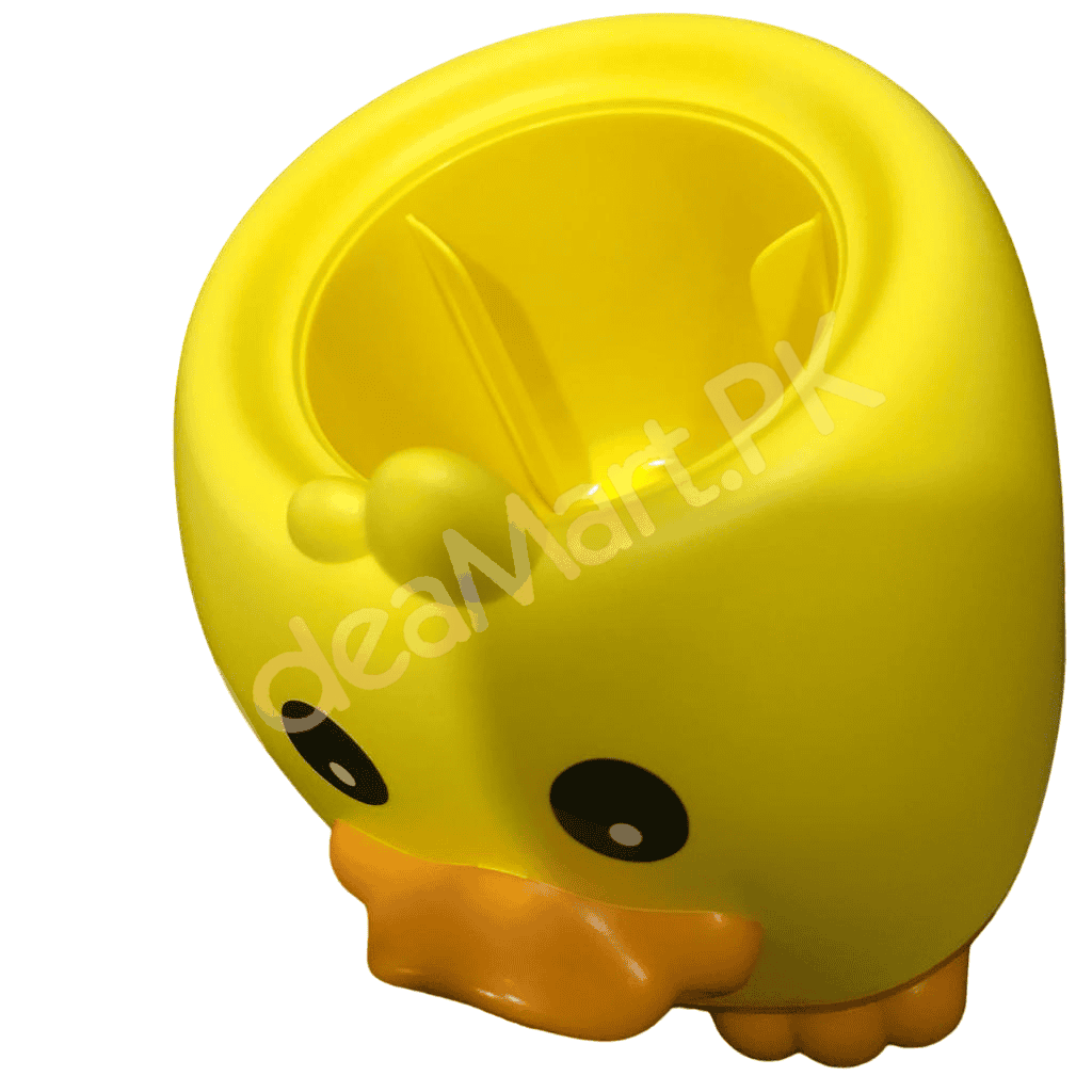 yellow-duck-design-toilet-brush-and-holder-set-for-bathroom-wall-mounted-or-freestanding-with-long-handle-product-image