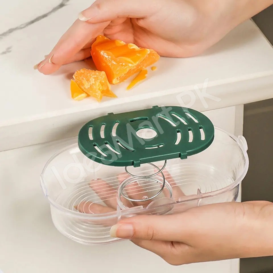 roller-bar-soap-box-and-dispenser-with-lid-quick-foaming-drain-holder-for-bathroom-and-kitchen-countertop-product-image