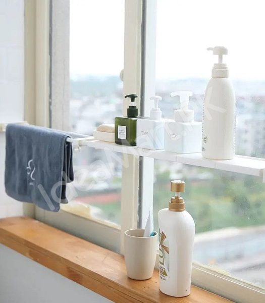 telescopic-shelf-rack-adjustable-closet-and-cabinet-storage-shelf-wall-mounted-partition-retractable-gap-organizer-product-image