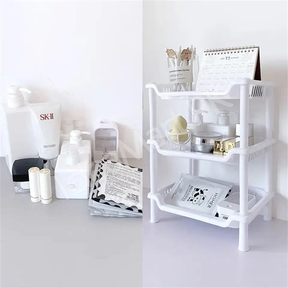 3-layer-plastic-storage-shelf-with-plate-rack-kitchen-and-bathroom-organizer-stackable-corner-shelf-for-household-use-product-image