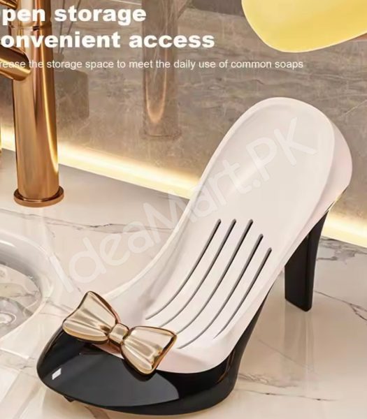 luxury-high-heel-soap-dish-with-drainage-self-draining-bar-holder-for-bathroom-sink-product-image