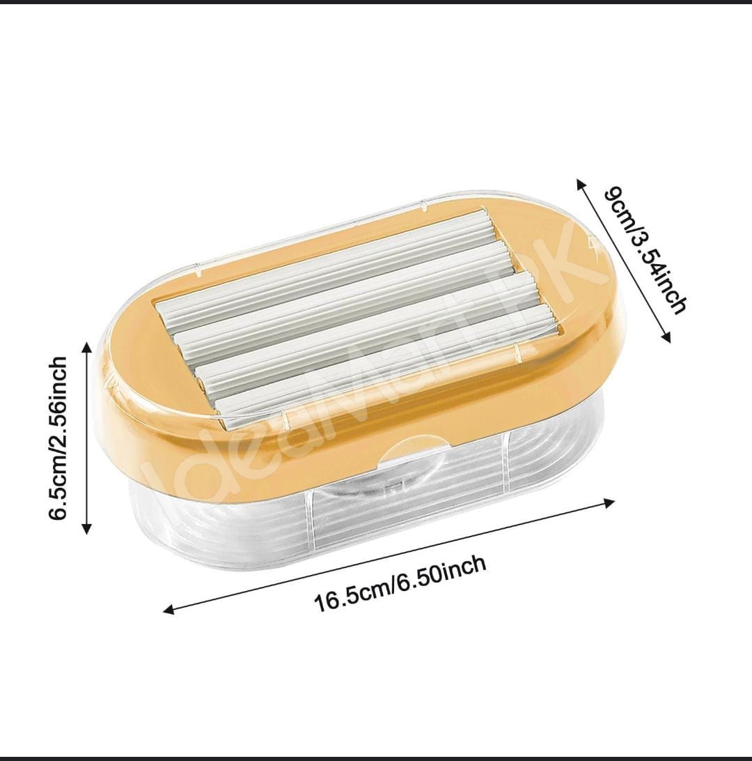 roller-bar-soap-box-and-dispenser-with-lid-quick-foaming-drain-holder-for-bathroom-and-kitchen-countertop-product-image