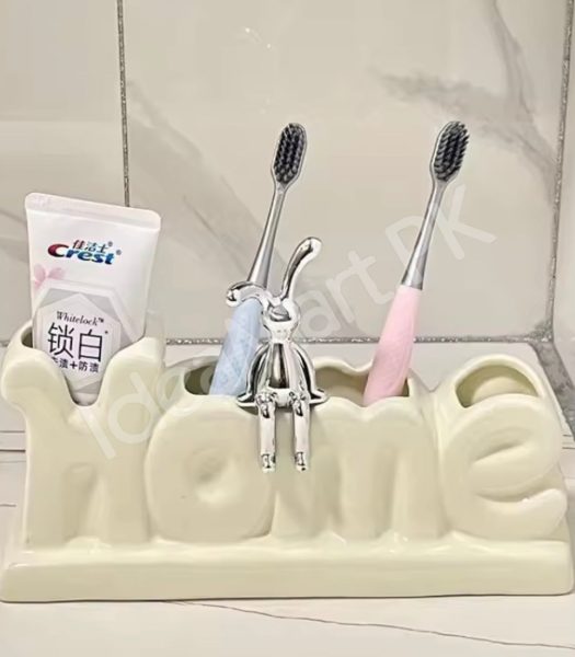 home-design-ceramic-countertop-toothbrush-holder-with-multiple-slots-for-electric-brushes-and-toothpaste-storage-product-image