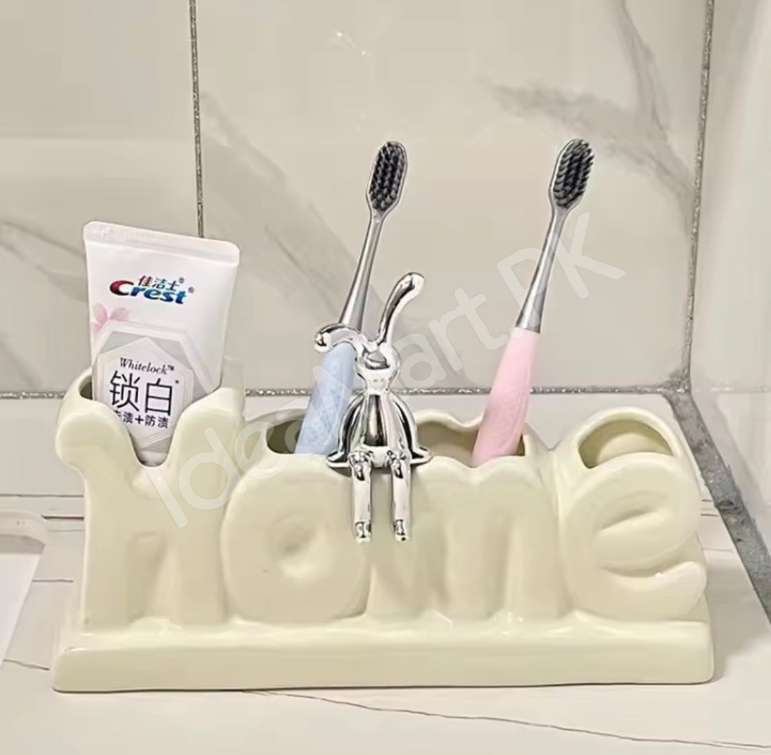 home-design-ceramic-countertop-toothbrush-holder-with-multiple-slots-for-electric-brushes-and-toothpaste-storage-product-image