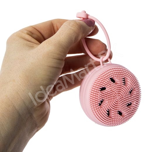 kiwi-shaped-silicone-facial-cleansing-brush-scrubber-with-handle-gentle-exfoliation-for-all-skin-types-product-image