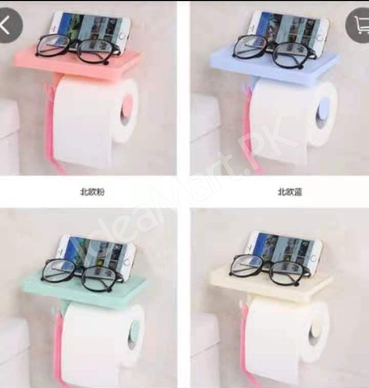 wall-mounted-toilet-paper-dispenser-with-shelf-multi-functional-tissue-holder-space-saving-storage-oragnizer-product-image