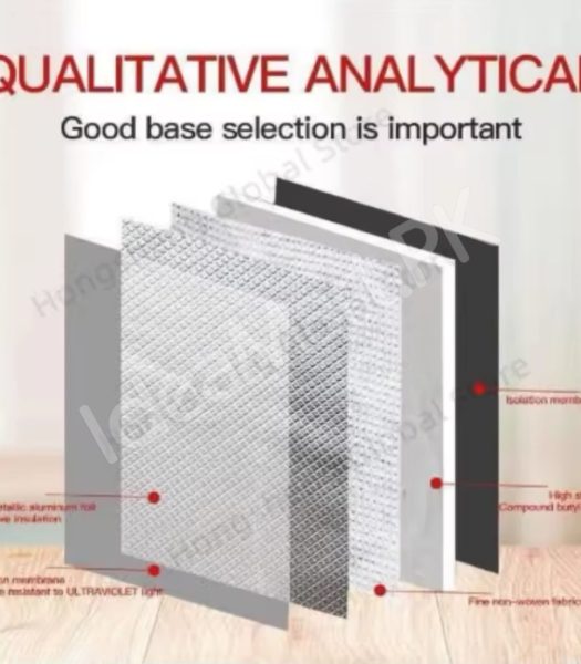 watertight-sealing-tape-self-adhesive-butyl-rubber-leak-repair-aluminum-flashing-for-rv-roof-pipe-window-home-product-image