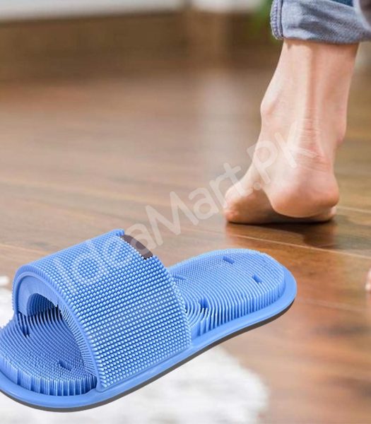 non-slip-silicone-foot-scrubber-slipper-with-soft-bristles-for-shower-deep-cleaning-exfoliation-and-foot-massage-product-image