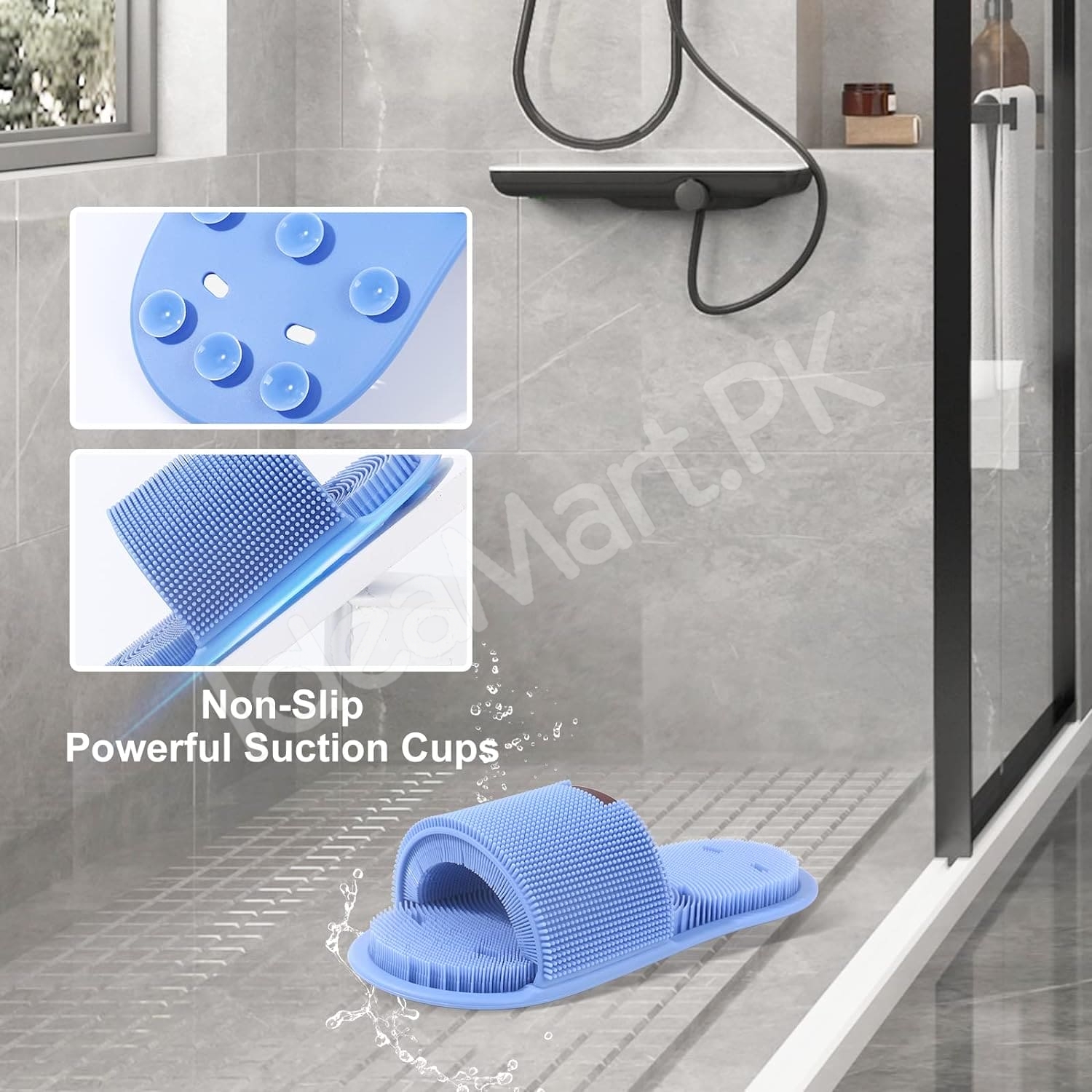 non-slip-silicone-foot-scrubber-slipper-with-soft-bristles-for-shower-deep-cleaning-exfoliation-and-foot-massage-product-image