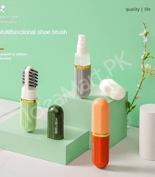 3-in-1-sneaker-cleaning-brush-dual-bristle-shoe-cleaner-with-liquid-spray-portable-travel-kit-for-household-shoes-product-image