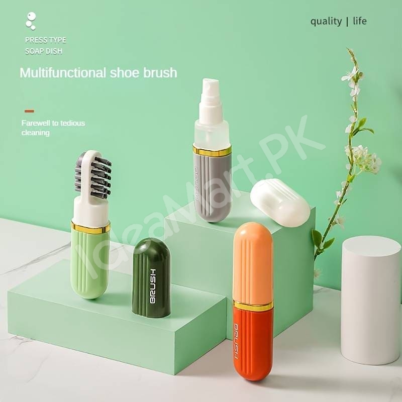 3-in-1-sneaker-cleaning-brush-dual-bristle-shoe-cleaner-with-liquid-spray-portable-travel-kit-for-household-shoes-product-image