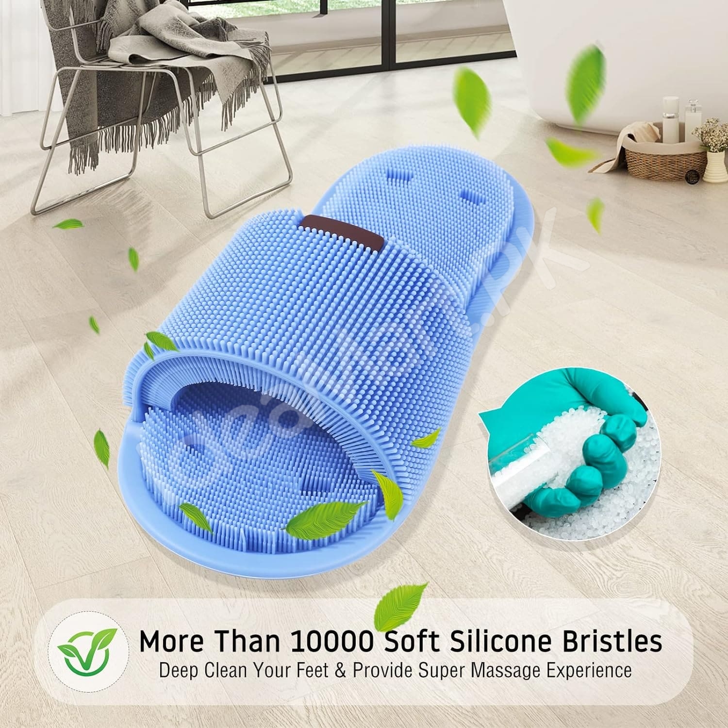 non-slip-silicone-foot-scrubber-slipper-with-soft-bristles-for-shower-deep-cleaning-exfoliation-and-foot-massage-product-image