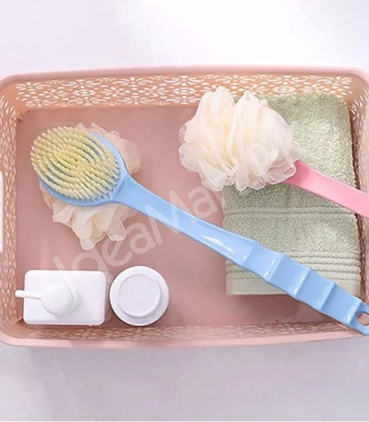 2-in-1-bathing-scrubbing-long-handle-brush-shower-body-brush-with-bristles-loofah-back-scrubber-mesh-sponge-for-full-body-cleaning-product-image