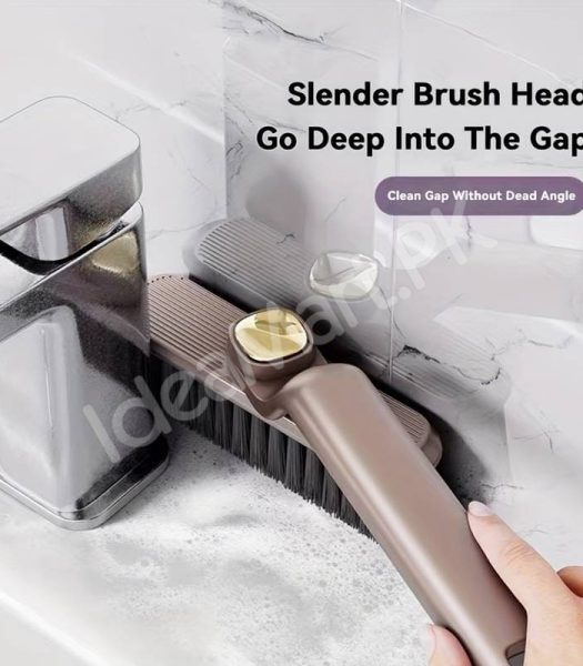 3-in-1-multifunction-cleaning-brush-with-360-rotating-head-v-shaped-bristles-tail-spatula-hair-clip-tool-product-image