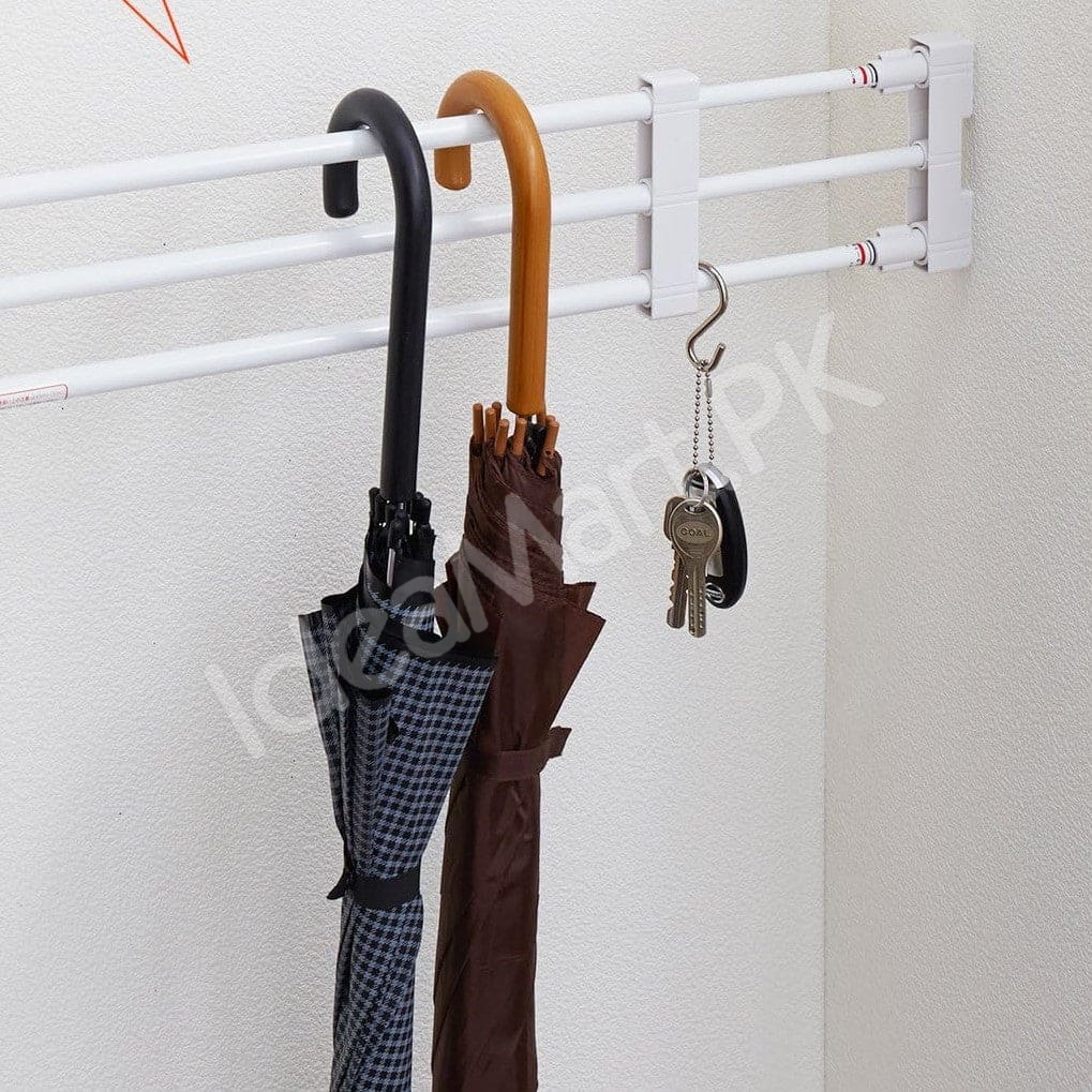 telescopic-shelf-rack-adjustable-closet-and-cabinet-storage-shelf-wall-mounted-partition-retractable-gap-organizer-product-image