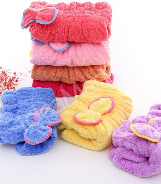 microfiber-bowknot-hair-towel-wrap-with-quick-dry-and-highly-absorbent-spa-cap-for-bath-shower-long-curly-thick-hair-product-image
