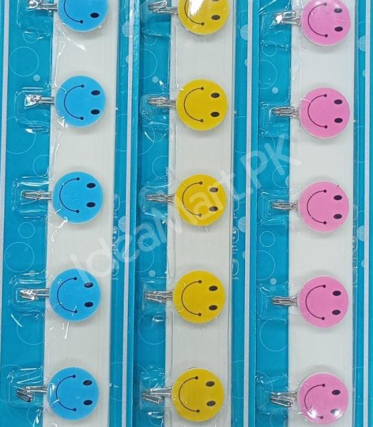 colorful-smiley-wall-hooks-self-adhesive-plastic-hanging-hooks-for-bathroom-kitchen-door-coat-towel-product-image