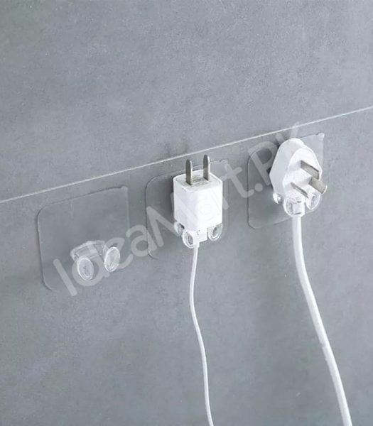 heavy-duty-transparent-adhesive-utility-hook-no-drill-wall-hanger-for-kitchen-bathroom-and-home-storage-product-image