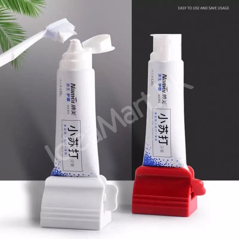 toothpaste-tube-squeezer-roller-with-manual-rotating-tube-holder-plastic-squeezer-clip-for-easy-dispensing-product-image