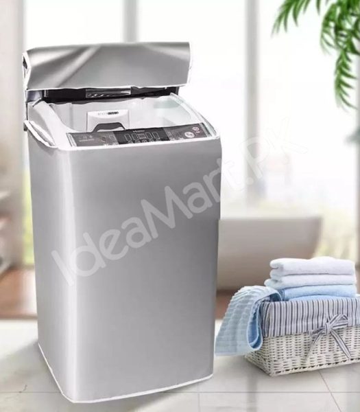 top-load-washing-machine-protective-cover-waterproof-dustproof-zippered-access-for-control-panel-lid-use-in-place-product-image