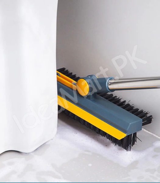 3-in-1-v-shape-stiff-bristle-scrub-brush-with-long-adjustable-handle-scraper-for-floor-grout-wall-cleaning-product-image