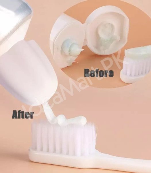 silicone-lazy-self-closing-toothpaste-tube-squeezer-with-reusable-cap-manual-squeezing-device-for-bathroom-use-product-image
