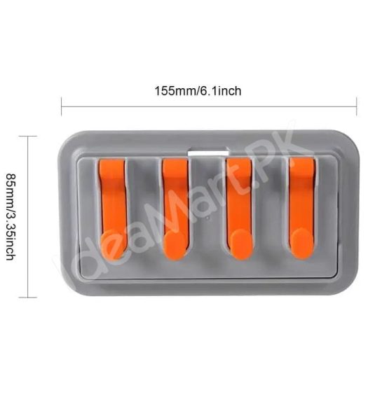 plastic-wall-mounted-kitchen-bathroom-organizer-rack-with-5-hooks-multi-purpose-storage-shelf-brush-towel-utensil-holder-product-image