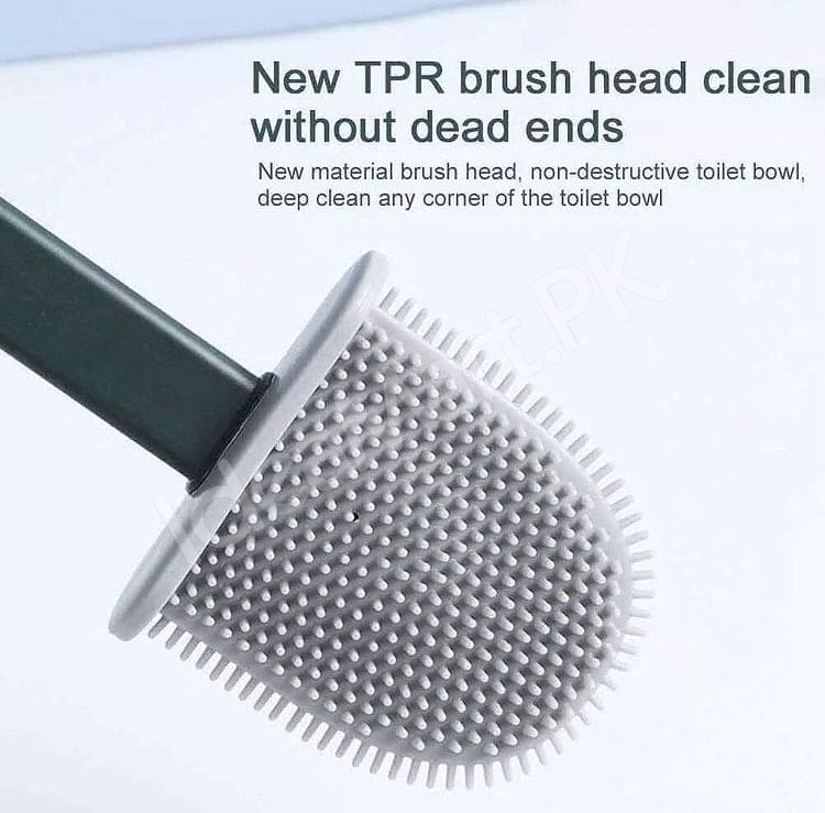 flexible-silicone-bristle-toilet-brush-and-holder-set-with-long-handle-for-deep-bathroom-and-toilet-bowl-cleaning-product-image
