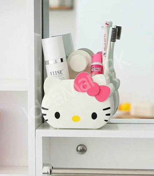 cute-hello-kitty-design-bathroom-counter-organizer-and-toothbrush-holder-for-kids-and-toiletries-storage-product-image