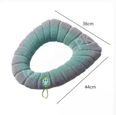 washable-reusable-plush-toilet-seat-cover-cushion-pad-with-zipper-closure-for-winter-warmth-and-comfort-product-image