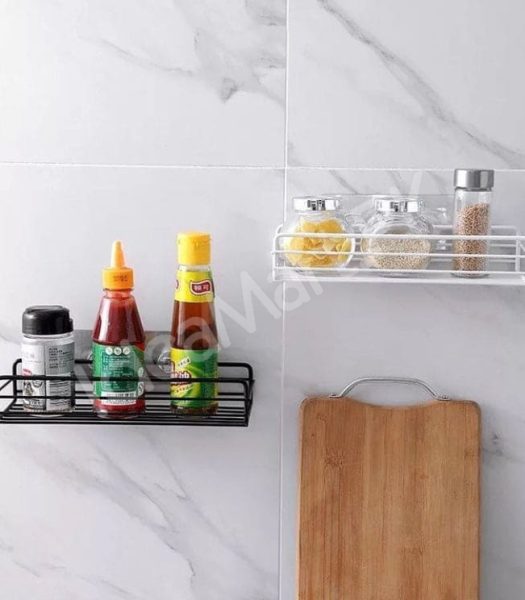 no-drill-adhesive-metal-wire-storage-shelf-and-organizer-basket-for-bathroom-kitchen-and-toilet-paper-holder-product-image