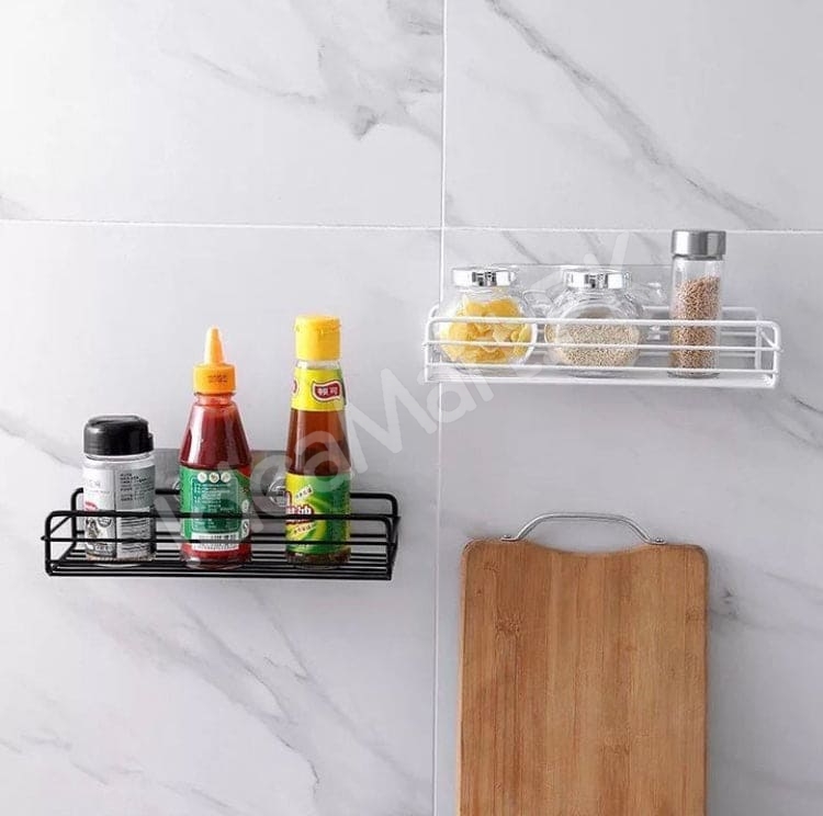 no-drill-adhesive-metal-wire-storage-shelf-and-organizer-basket-for-bathroom-kitchen-and-toilet-paper-holder-product-image