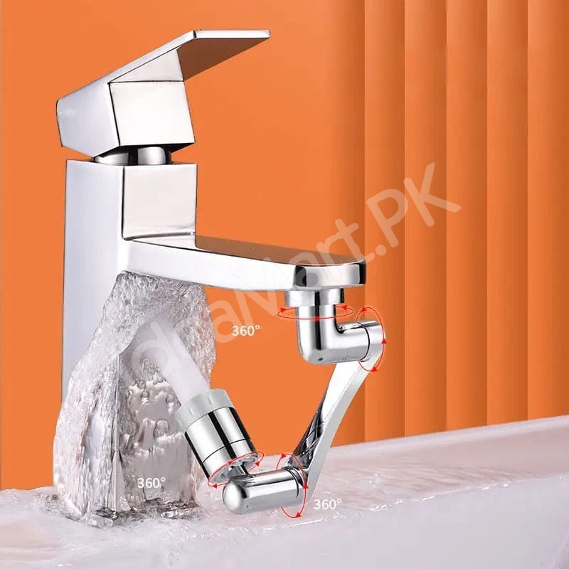 universal-fit-metal-360-rotating-faucet-aerator-extender-head-with-2-water-flow-modes-anti-splash-and-water-saving-design-for-bathroom-and-kitchen-sink-product-image