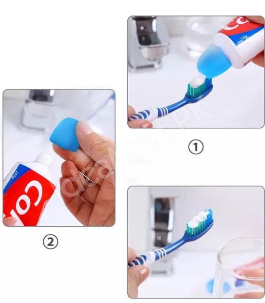 silicone-lazy-self-closing-toothpaste-tube-squeezer-with-reusable-cap-manual-squeezing-device-for-bathroom-use-product-image