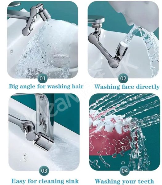 universal-fit-metal-360-rotating-faucet-aerator-extender-head-with-2-water-flow-modes-anti-splash-and-water-saving-design-for-bathroom-and-kitchen-sink-product-image