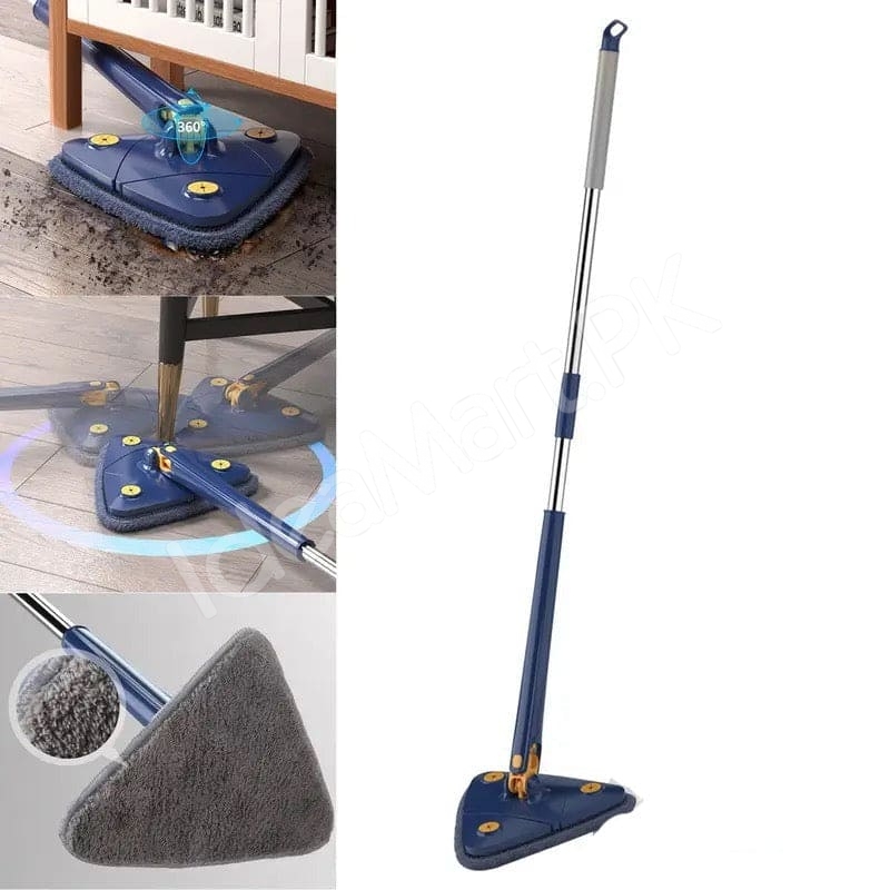 triangle-extendable-cleaning-mop-with-360-rotatable-squeeze-mop-with-telescopic-handle-for-floor-window-kitchen-toilet-cleaning-product-image