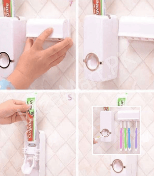 automatic-toothpaste-dispenser-set-hands-free-toothpaste-squeezer-with-toothbrush-holder-for-bathroom-product-image