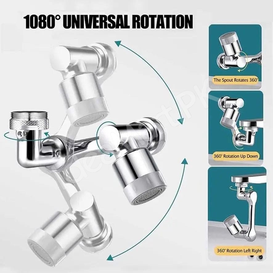 universal-fit-metal-360-rotating-faucet-aerator-extender-head-with-2-water-flow-modes-anti-splash-and-water-saving-design-for-bathroom-and-kitchen-sink-product-image