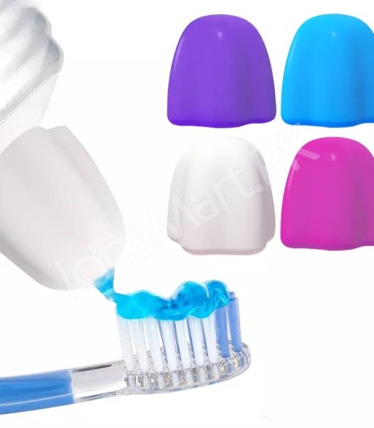 silicone-lazy-self-closing-toothpaste-tube-squeezer-with-reusable-cap-manual-squeezing-device-for-bathroom-use-product-image