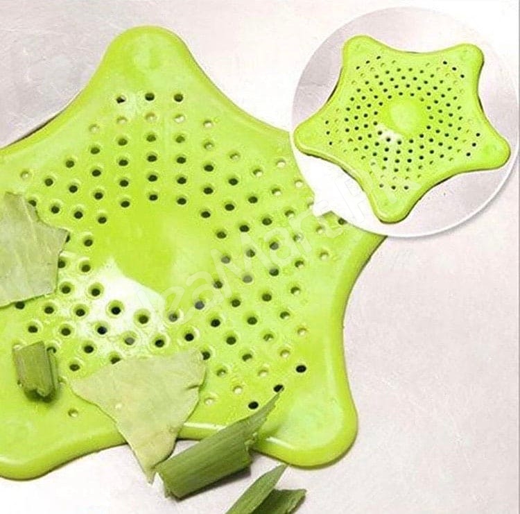 star-shaped-silicone-drain-stopper-for-bathroom-kitchen-drain-filter-bath-plug-plunger-strainer-product-image