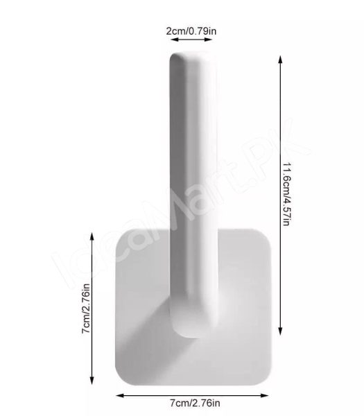 plastic-no-drill-adhesive-wall-mount-paper-towel-holder-and-toilet-roll-dispenser-for-kitchen-and-bathroom-product-image