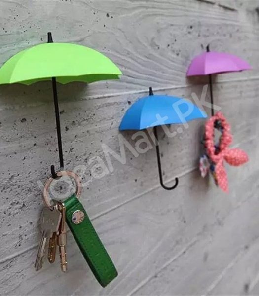 set-of-3-colorful-umbrella-wall-hooks-key-organizer-self-adhesive-decorative-storage-for-entryway-kitchen-or-bathroom-product-image