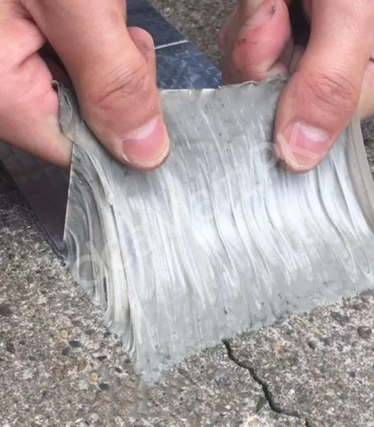 aluminum-foil-butyl-rubber-tape-high-temperature-waterproof-leak-proof-nano-self-adhesive-tape-for-duct-wall-and-crack-repairs-product-image