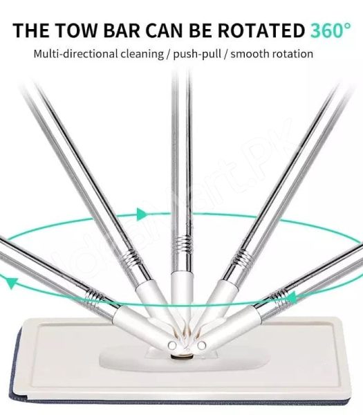 magic-flat-mop-and-bucket-system-with-hands-free-self-squeeze-for-versatile-wet-dry-kitchen-and-home-floor-cleaning-product-image