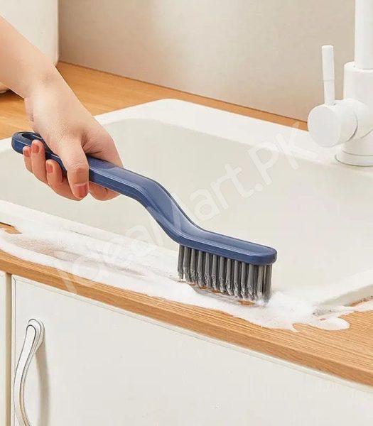 2-in-1-pp-handle-cleaning-brush-with-pet-bristles-and-integrated-hair-pickup-clip-for-bathroom-shower-drain-and-grout-scrubbing-product-image