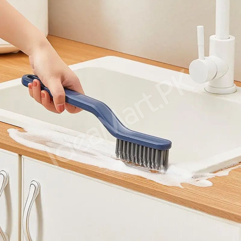 2-in-1-pp-handle-cleaning-brush-with-pet-bristles-and-integrated-hair-pickup-clip-for-bathroom-shower-drain-and-grout-scrubbing-product-image