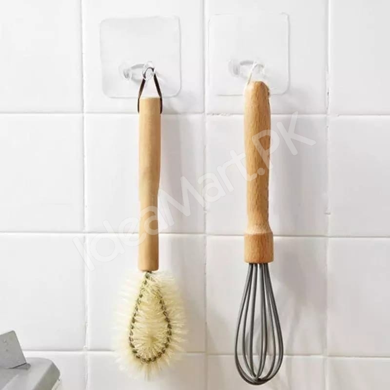 heavy-duty-transparent-adhesive-utility-hook-no-drill-wall-hanger-for-kitchen-bathroom-and-home-storage-product-image