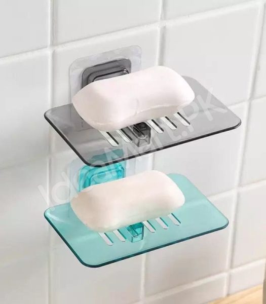 self-draining-soap-holder-wall-mounted-soap-dish-tray-for-bathroom-creative-soap-dish-with-drainage-product-image